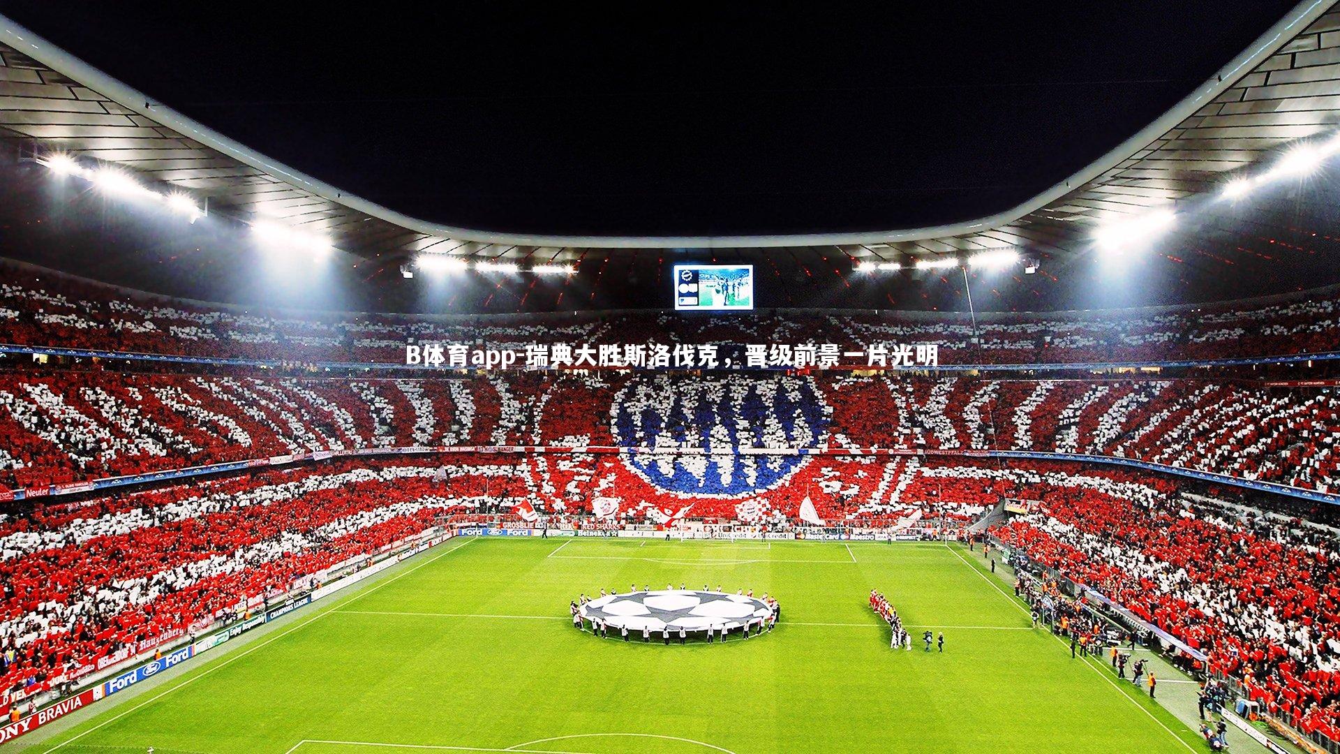 B体育app-瑞典大胜斯洛伐克，晋级前景一片光明